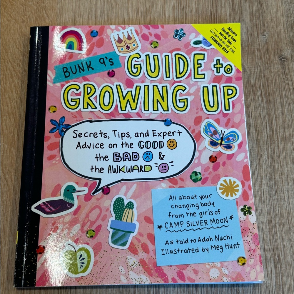 Bunk 9’a Guide to Growing up by Adam Nuchi Illustrated by Meg Hunt